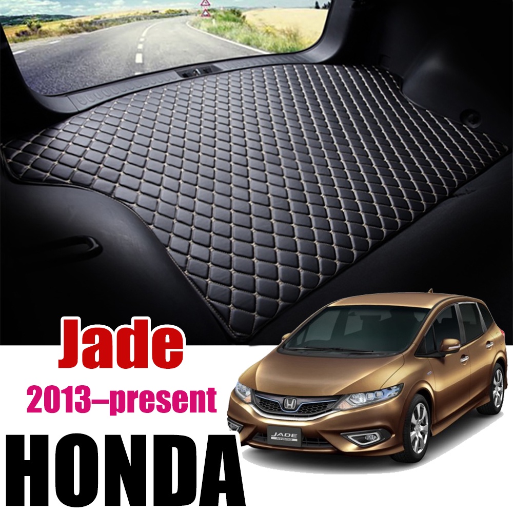 Pad Cover Bagasi Mobil Bahan Kulit Untuk Honda Jade 2013 2014 2015 2016 2017 2018 2019 2020