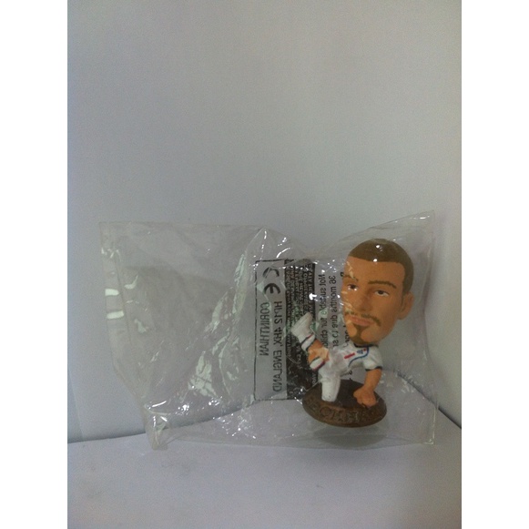 Microstars. Kickers - David Beckham England Home No. 7. Gold Base MC842 by CORINTHIAN 2002