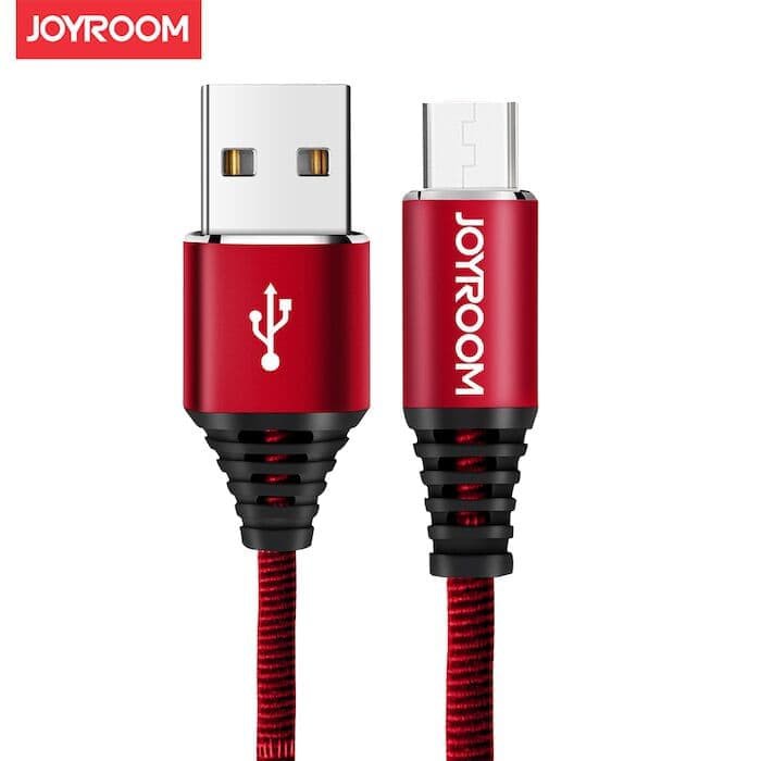 Joyroom Cable Type C 120cm fast charging amour series RED S-L316