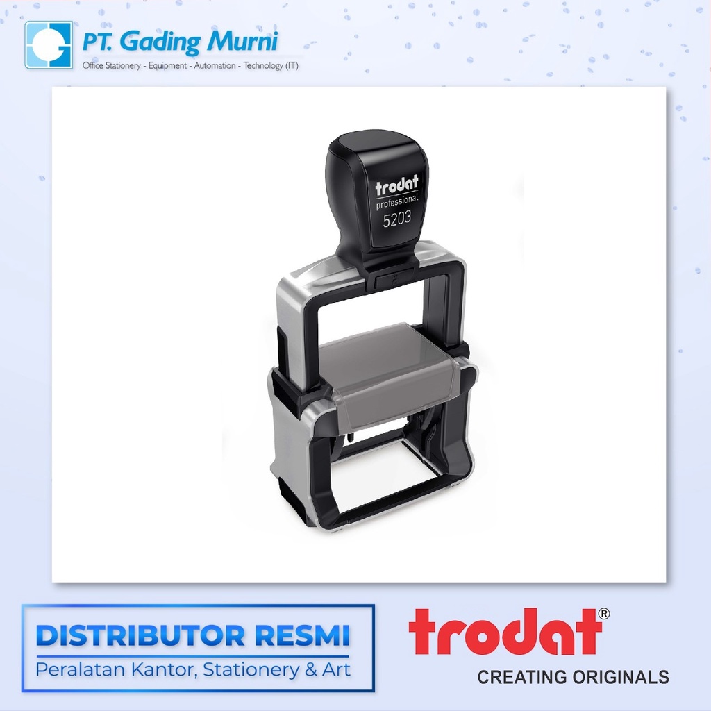 

TRODAT STEMPEL PESANAN 5203 (49x28MM)