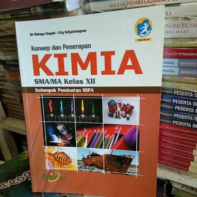 Kimia klas 12 SMA Bailmu