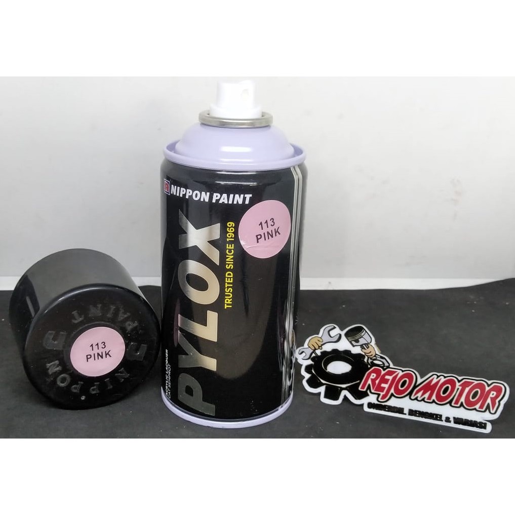 

PILOX/PYLOX /SOLID COLOURS & METALLIC COLOURS/ 113 PINK / ANTI BAKAR ORIGINAL NIPPON