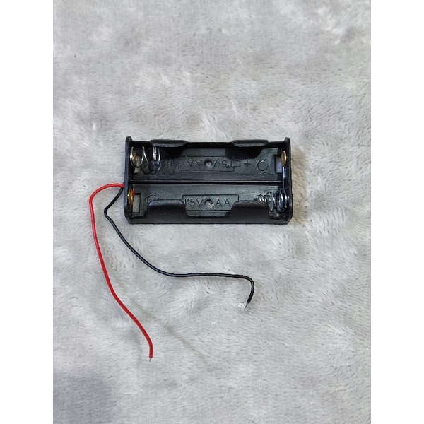 Tempat kotak baterai A2 Holder baterai 2 slot Battery Kotak Casing Batere