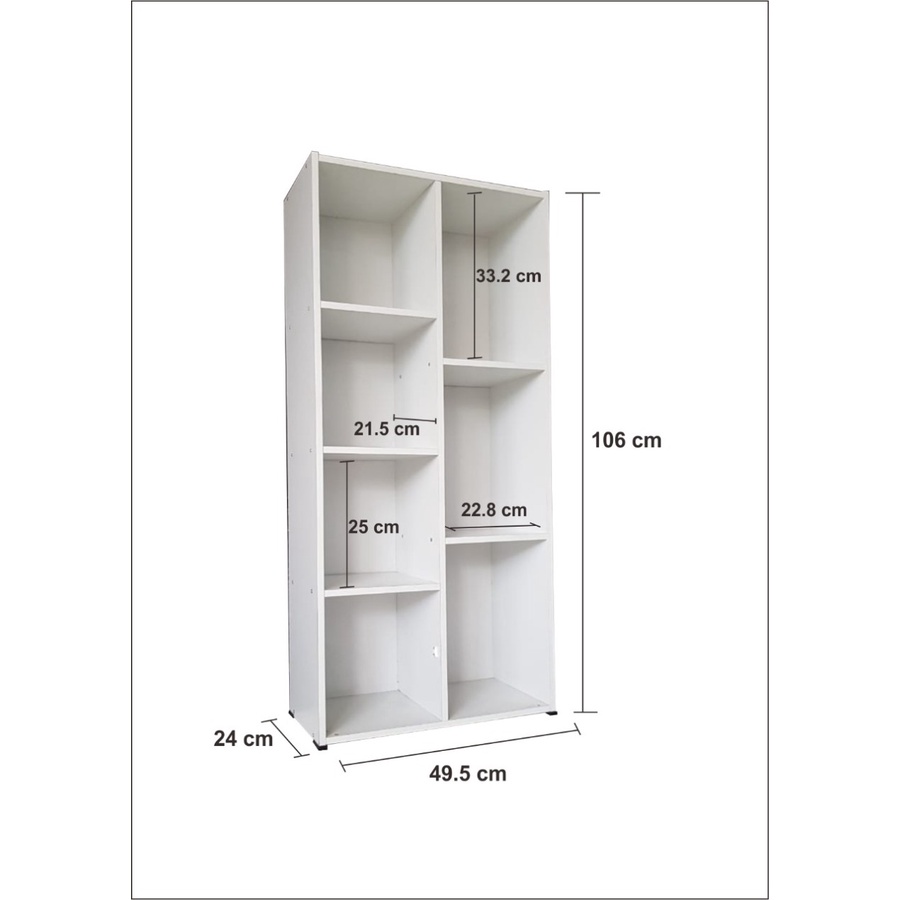 Rak Kayu rapi hemat tempat / Lemari Serbaguna / Buku / Baju / Make Up / Helm / Dapur / Mainan / DLL