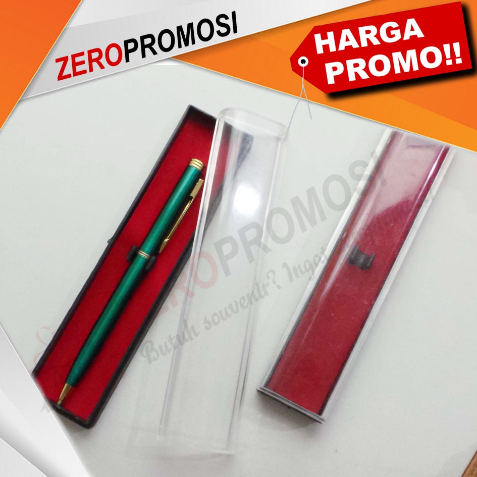 

Kotak Pen Merah Eksklusif Lapis Beludru Bisa Cetak Logo