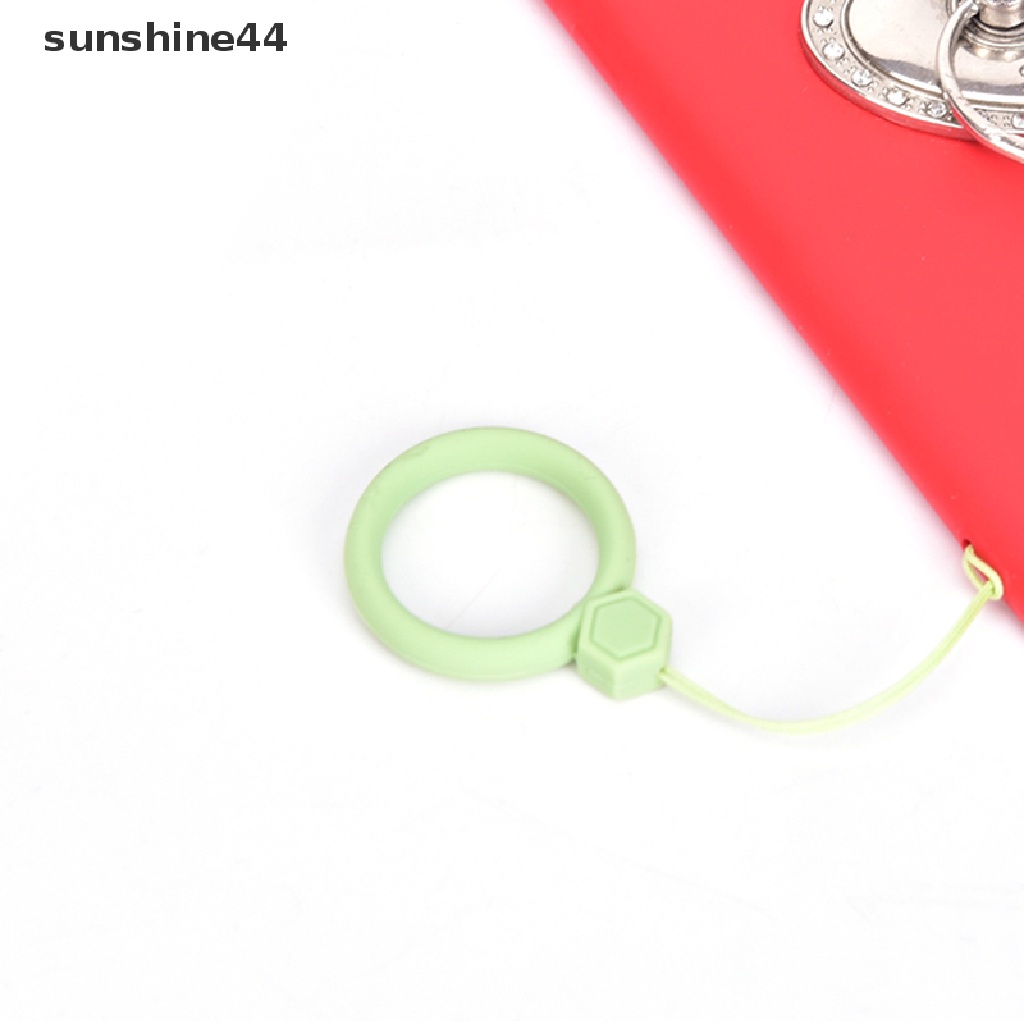 Sunshine Tali Lanyard Silikon Anti Hilang Untuk Handphone Universal