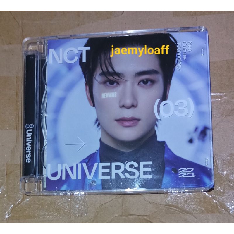 set unsealed Jewel case Jaehyun  ver. album universe NCT 2021