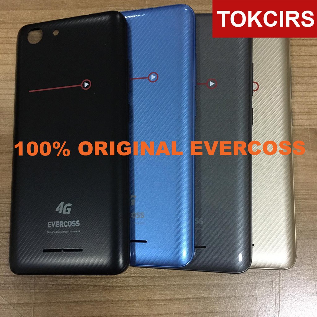 CASING TUTUP BATERAI EVERCOSS M55B XTREAM 2 PRO ORIGINAL BACKDOOR