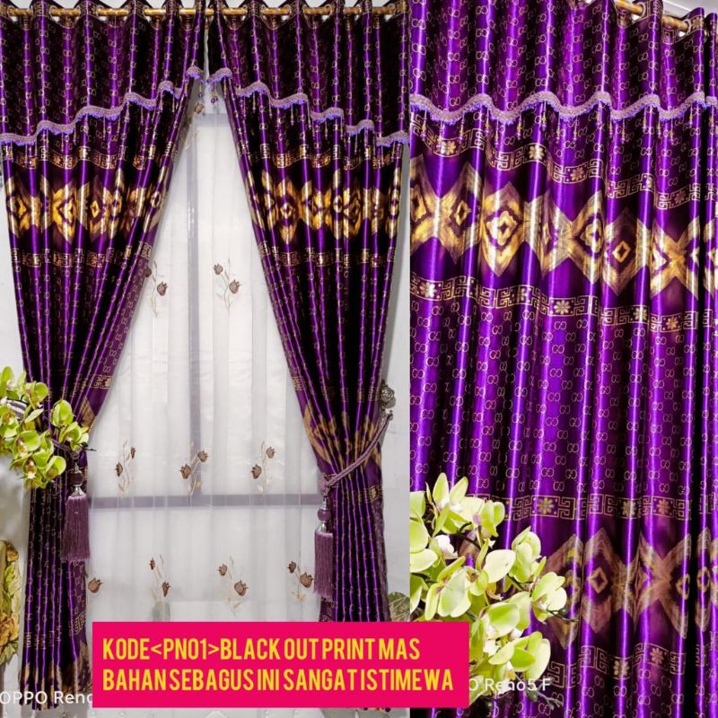 Gordyn minimalis hordeng jendela poni