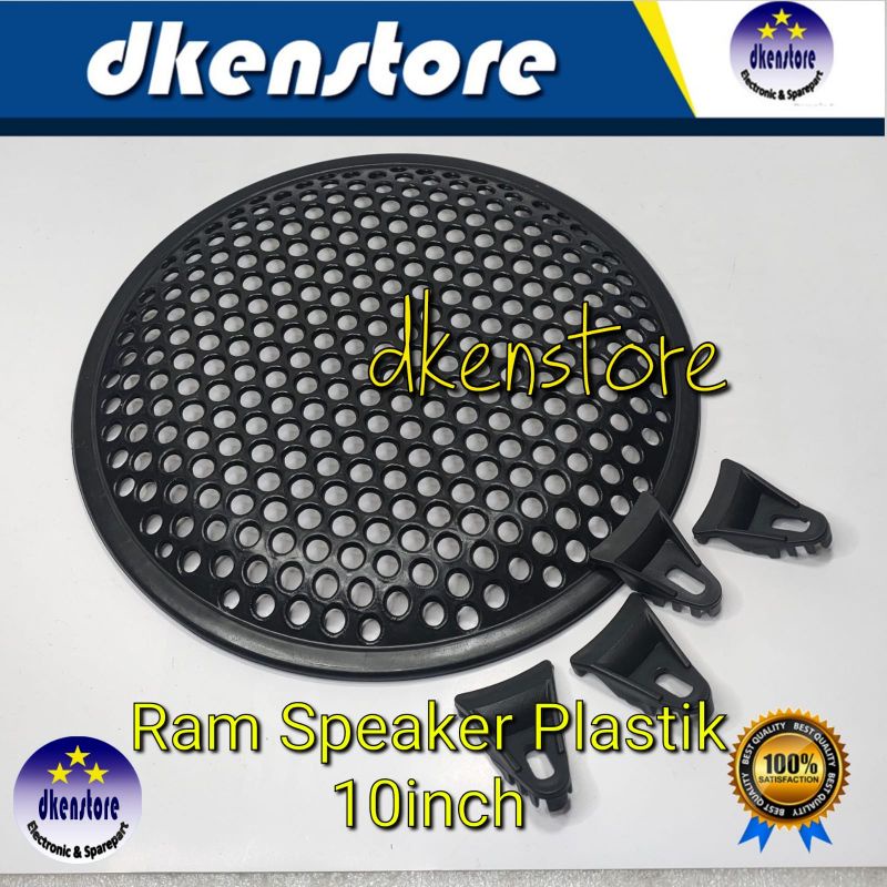 Ram Speaker 10 inch Tutup Spiker 10in Plastik