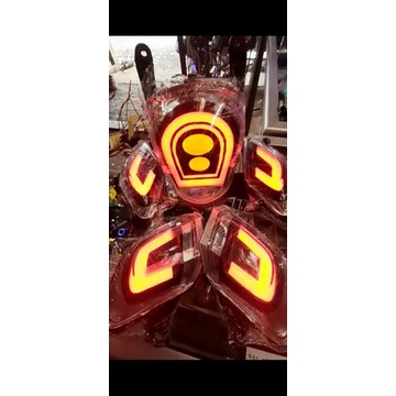 lampu custom RGB scoopy 2018/2019