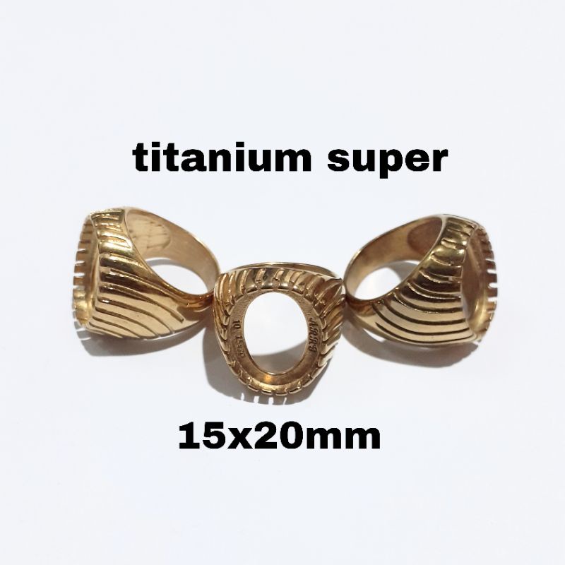 Cincin Ring Titanium super