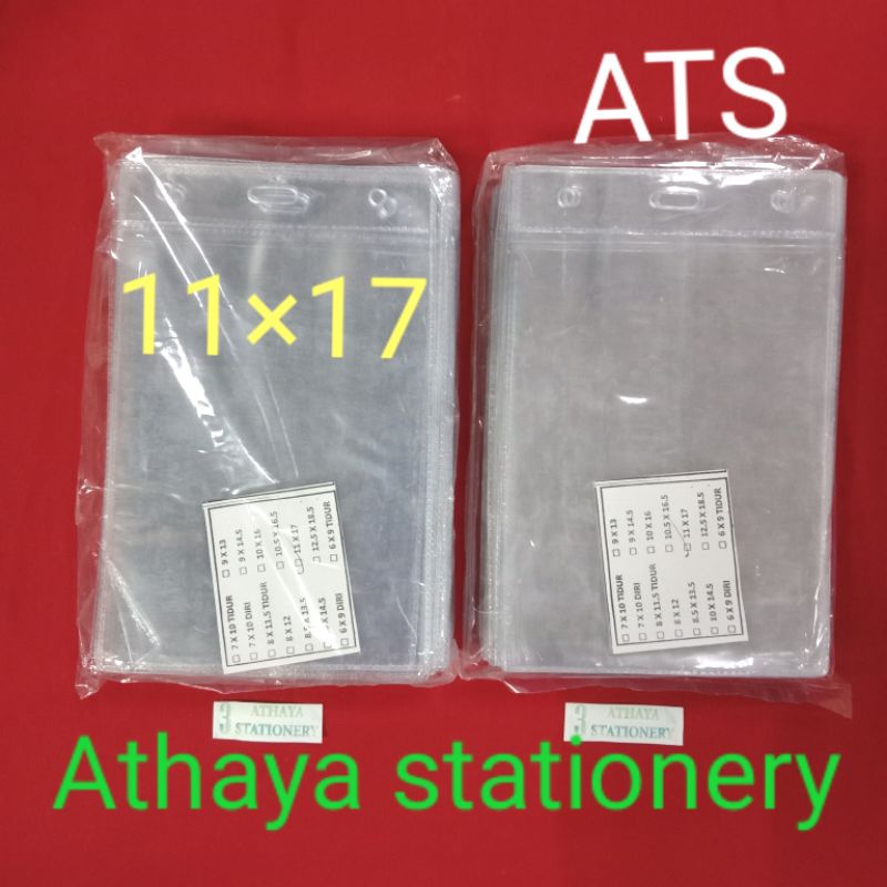 

Plastik panitia 11×17 cm