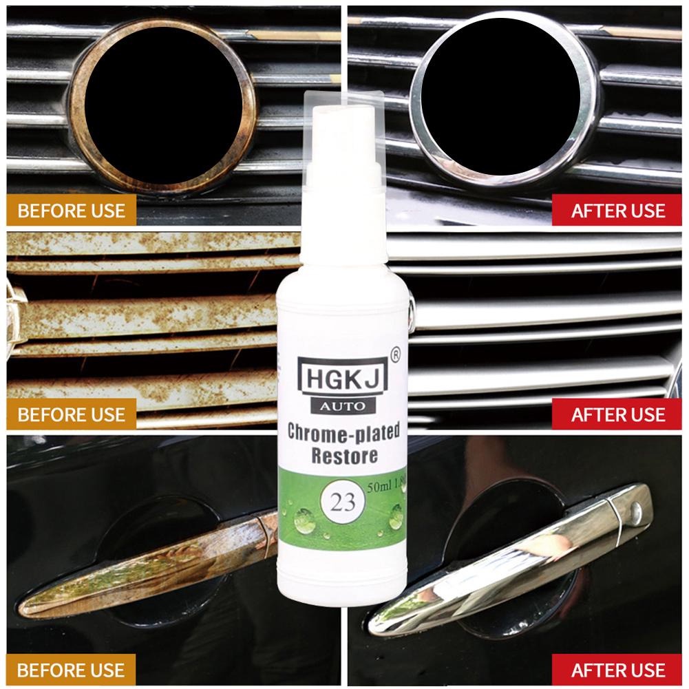 Cairan Pembersih Karat Mobil Chrome-plated Restore Rust Refining Agent 50 ml