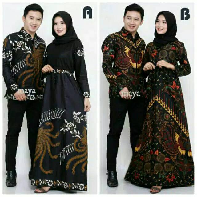 Batik couple halusan couple batik murah couple batik gamis kekinian