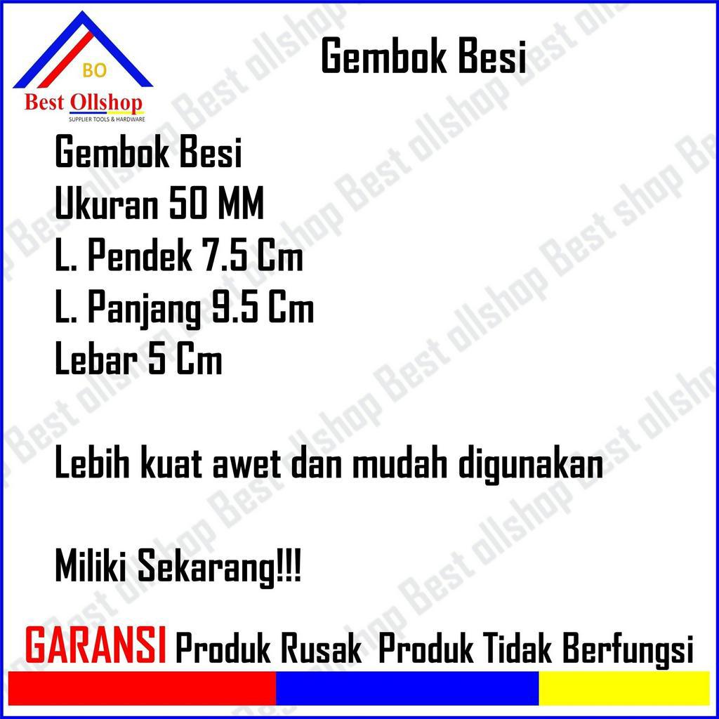 Gembok Pintu Leher Pendek dan Panjang 50 mm - Gembok Pagar Rumah