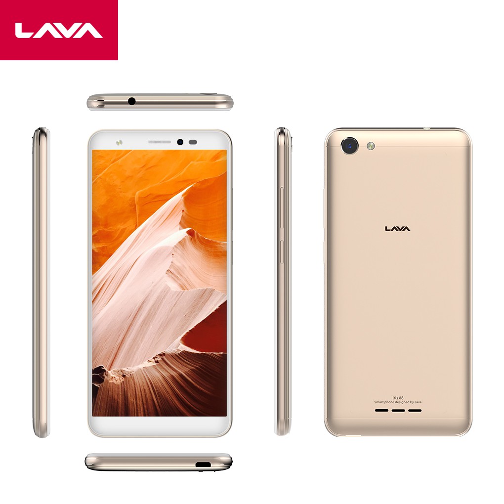Lava Iris 88 5 45 Inch 4g Smartphone 3000mah Baterai 5mp 8mp Kamera Telepon Mobile Phone Shopee Indonesia