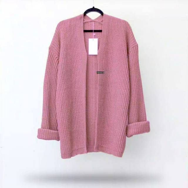 MY001-  KARDIGAN RAJUT HALUS KNIT CARDIGAN  OUTTER