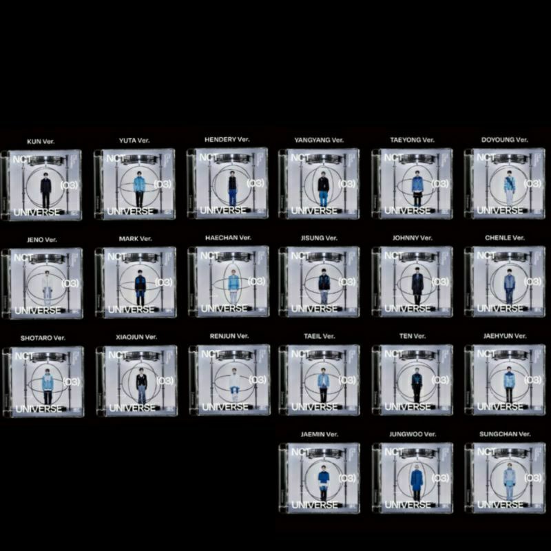 Jewel case only + uc universe nct 2021 unsealed cover shotaro cover jaemin cover taeyong cover sungc