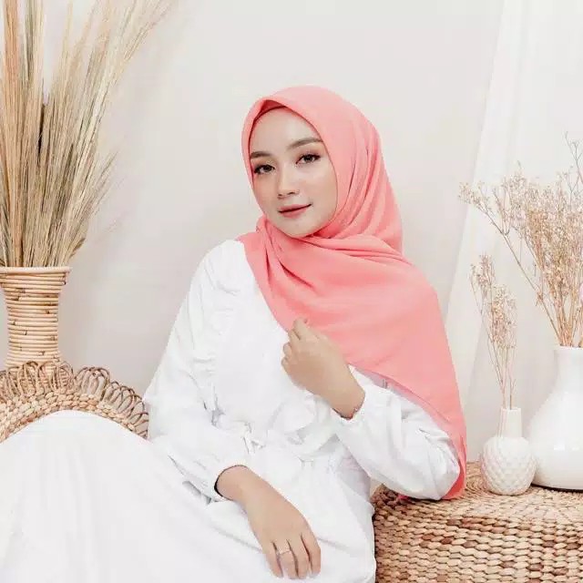 Hijab Square Premium | 60 Warna | size 115x115 | SALEM | hijab segiempat