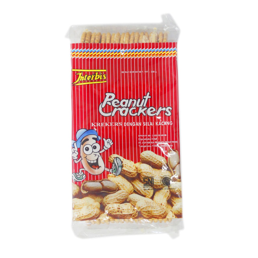 

INTERBIS PEANUT CRACKERS 300G