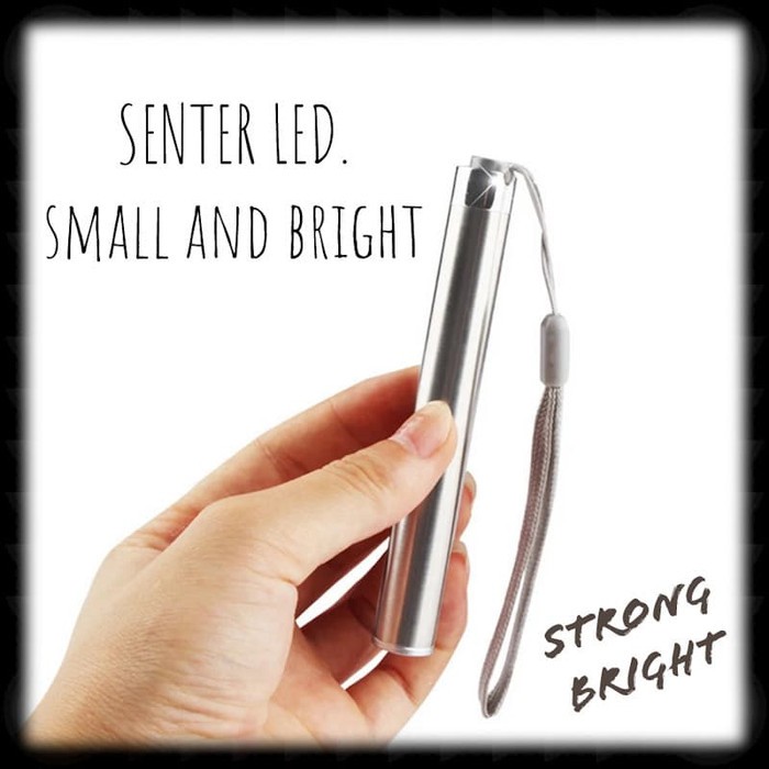 Senter Led Mini Terang Kecil Masuk Saku