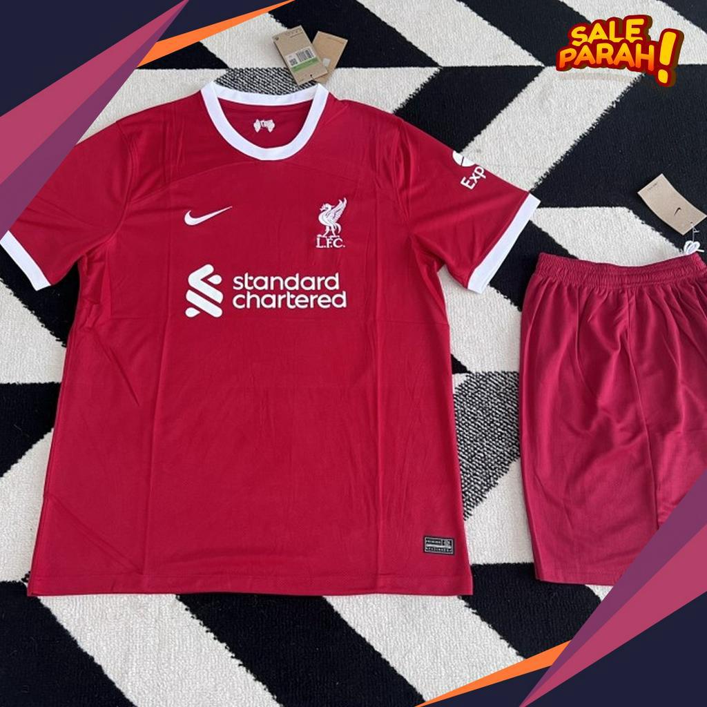 KUALITAS TERJAMIN BAJU BOLA JERSEY BOLA JERSEY LIVERPOOL HOME 223 224 BAJU DAN CELANA