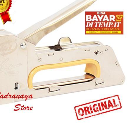 

Baru - Stapler Tembak / Cekrekan / Pengokot / Hekter Gun Tacker / Staples Sofa, Staples Jok, Stepler Motor, ...