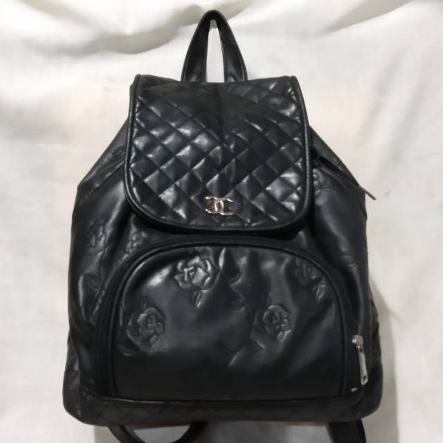 Preloved bag ransel Chanel harga nego