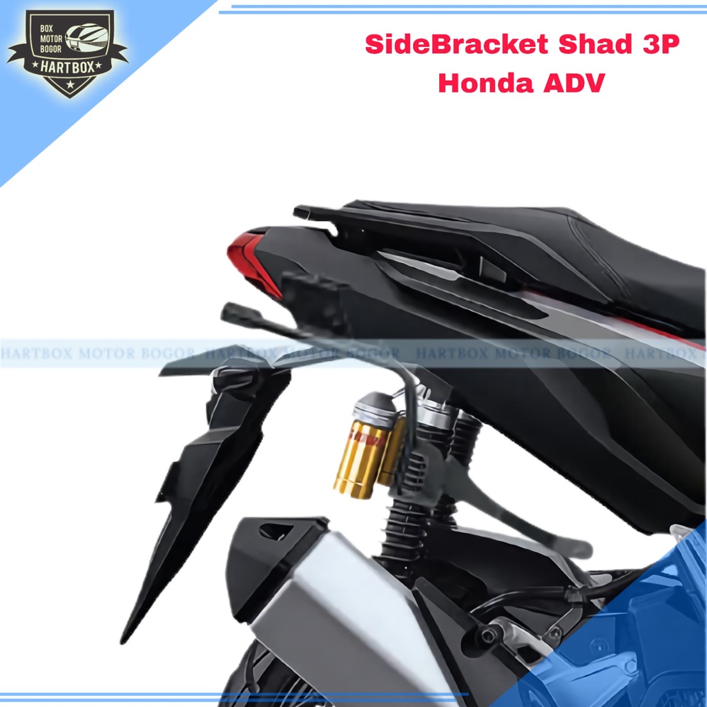 SideBracket Bracket Side Box Shad 3P System Honda ADV 150 ADV150 Bisa Untuk Box Samping SH23 SH35 SH