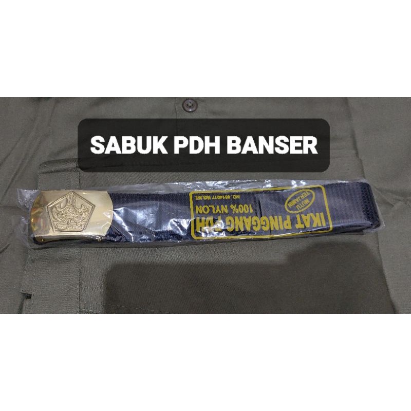 PDH BANSER FULSET + PIN KUNINGAN