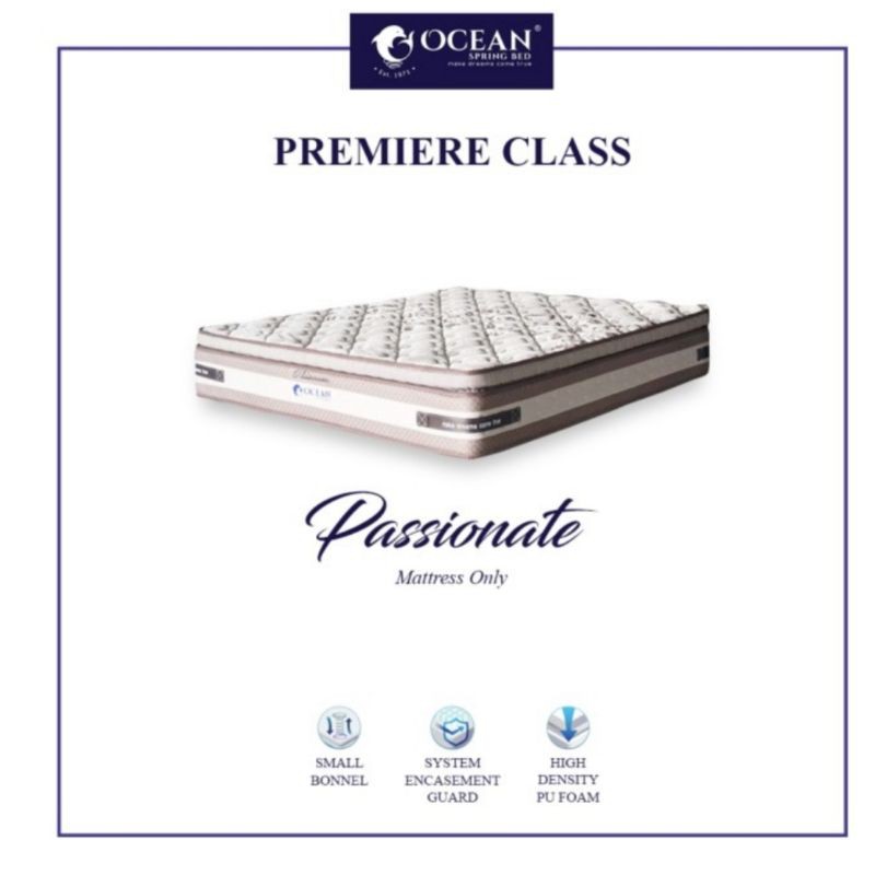 Matrass Springbed Kasur Ocean type Passionate (Mattras only)