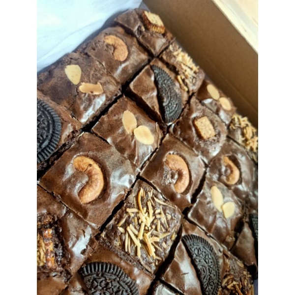 

fudgy brownies/ brownies enak/bopang_premium