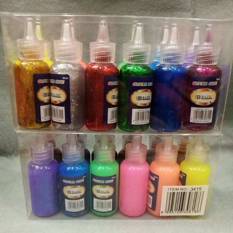 

Lem Gliter isi 12warna mix