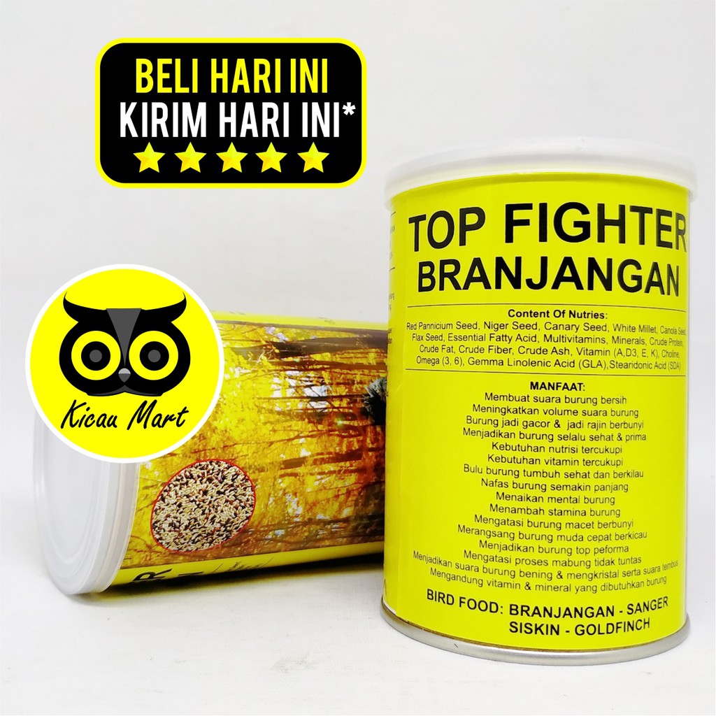 PAKAN MAKANAN LOMBA HARIAN BURUNG SISKIN SANGER GOLD FINCH MILET TOP FIGHTER BRANJANGAN SEMPATI TFBRANJANGAN