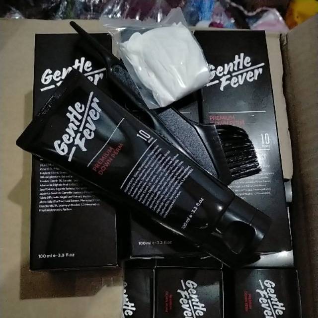 Gentle fever down perm ,perapih rambut