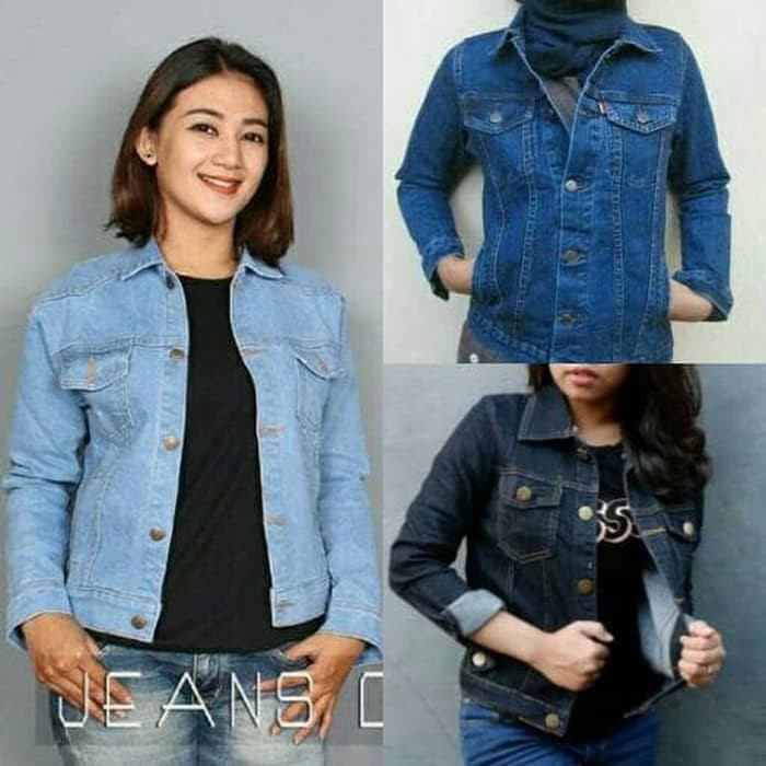 JAKET JEANS LEVIS WANITA JAKET LEVIS DENIM CEWEK PROMO