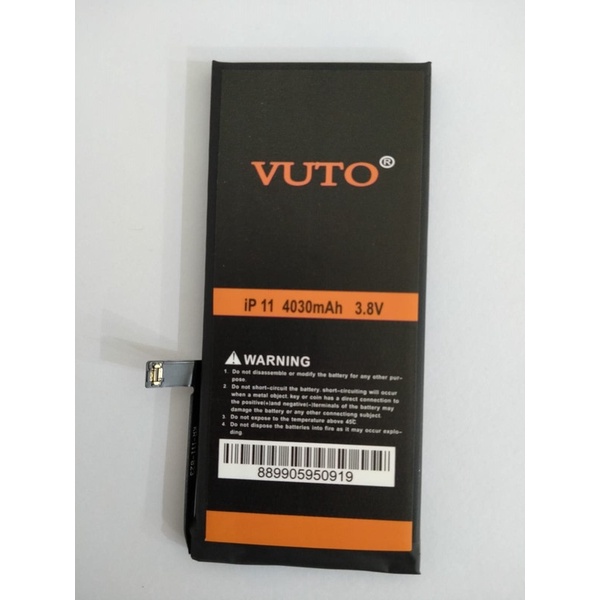 Battery Batere Batre Baterai Double Power Vuto iPh ip 11