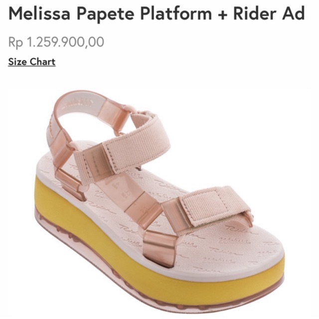 Melissa Papete Platform + Rider