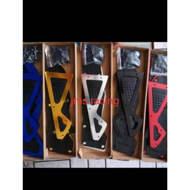 Bordes karpet injakan yamaha nmax lama almunium cnc