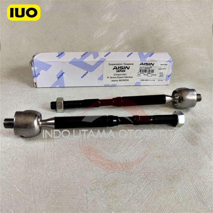 Rack End Yaris Vios New Long Tie rod (2pc) AISIN JAJT 6043S