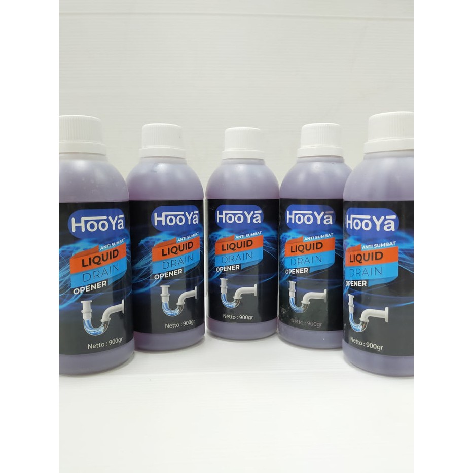 Hooya Liquid Drain Opener - Cairan Anti Sumbat Mampet - Soda Api Cair