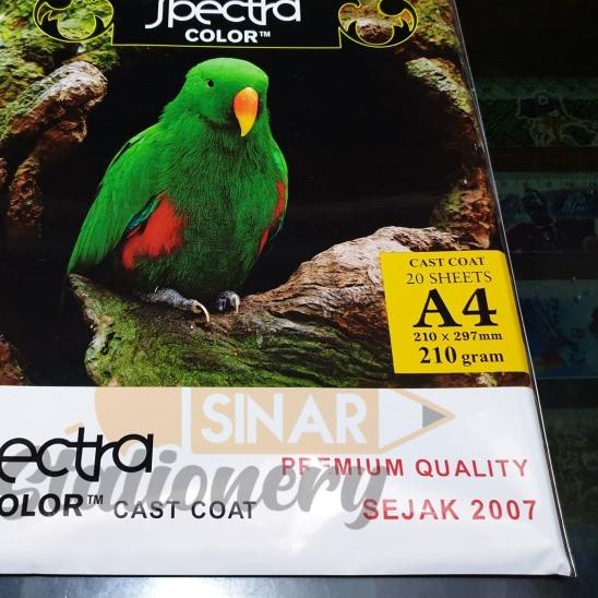 

☊ Kertas photo glossy 210gr spectra ➨