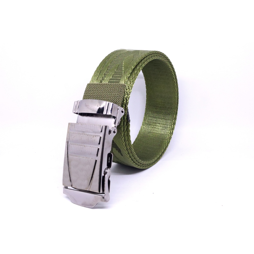 IKAT PINGGANG PRIA TACTICAL KANVAS KEPALA BESI / GESPER PRIA TACTICAL CANVAS METAL BUCKLE - MC-NTH-5