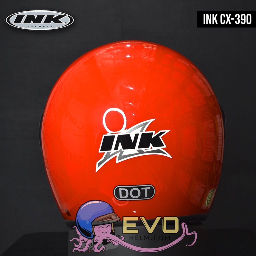 HELM INK CX 390 SOLID - FIRE RED