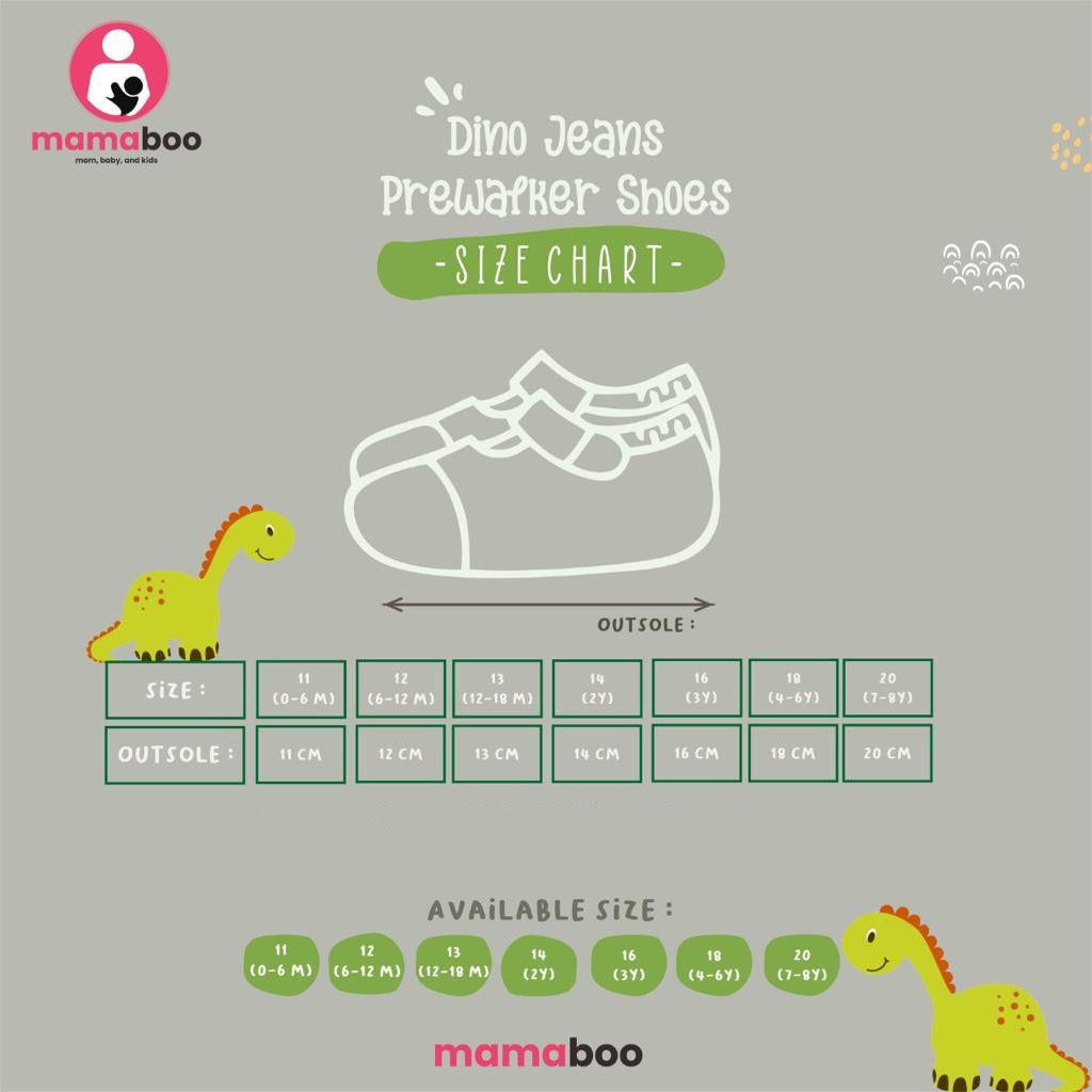 Dino Jeans Prewalker Shoes