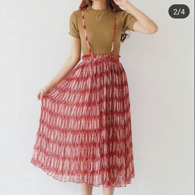 overall midi skirt