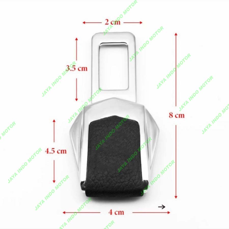 COLOKAN SEATBELT BUZZER / SEAT BELT BUCKLE MOBIL LAPIS KULIT TOYOTA