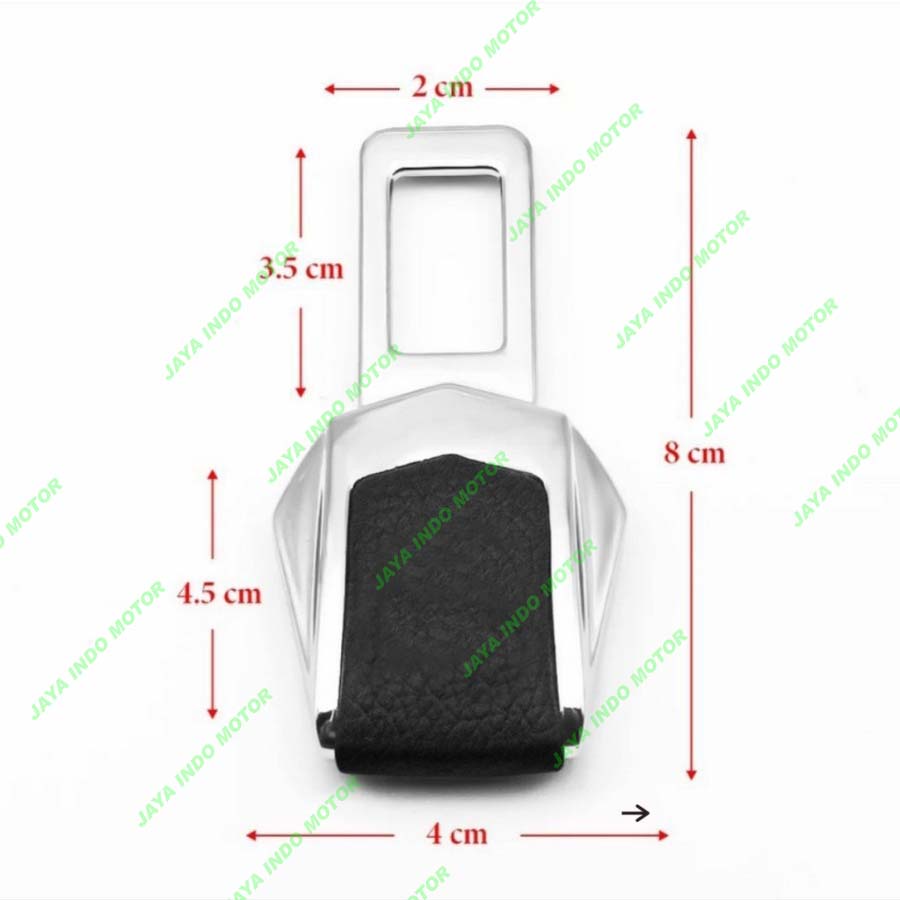 COLOKAN SEATBELT BUZZER / SEAT BELT BUCKLE MOBIL LAPIS KULIT HONDA