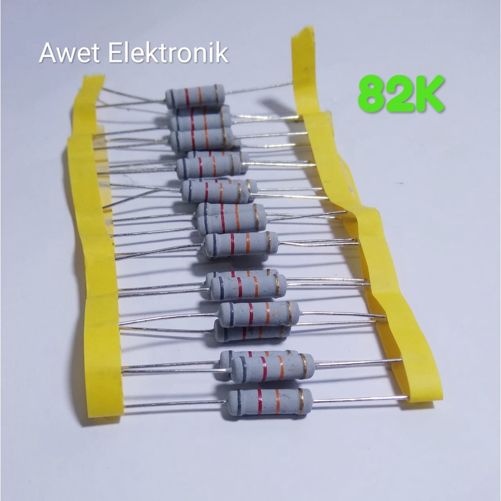 resistor 82k ohm 2 watt resistor 82k 2w resistor 82K 2W